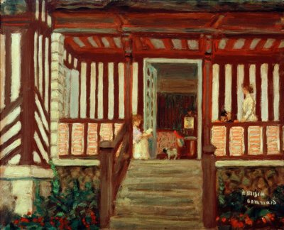 The House of Misia (The Veranda) by Pierre Bonnard